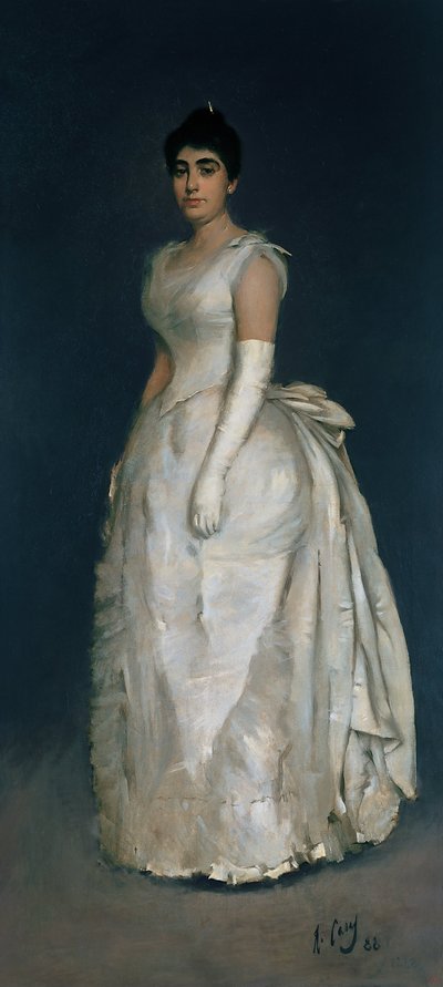Montserrat Casas by Ramon Casas i Carbo